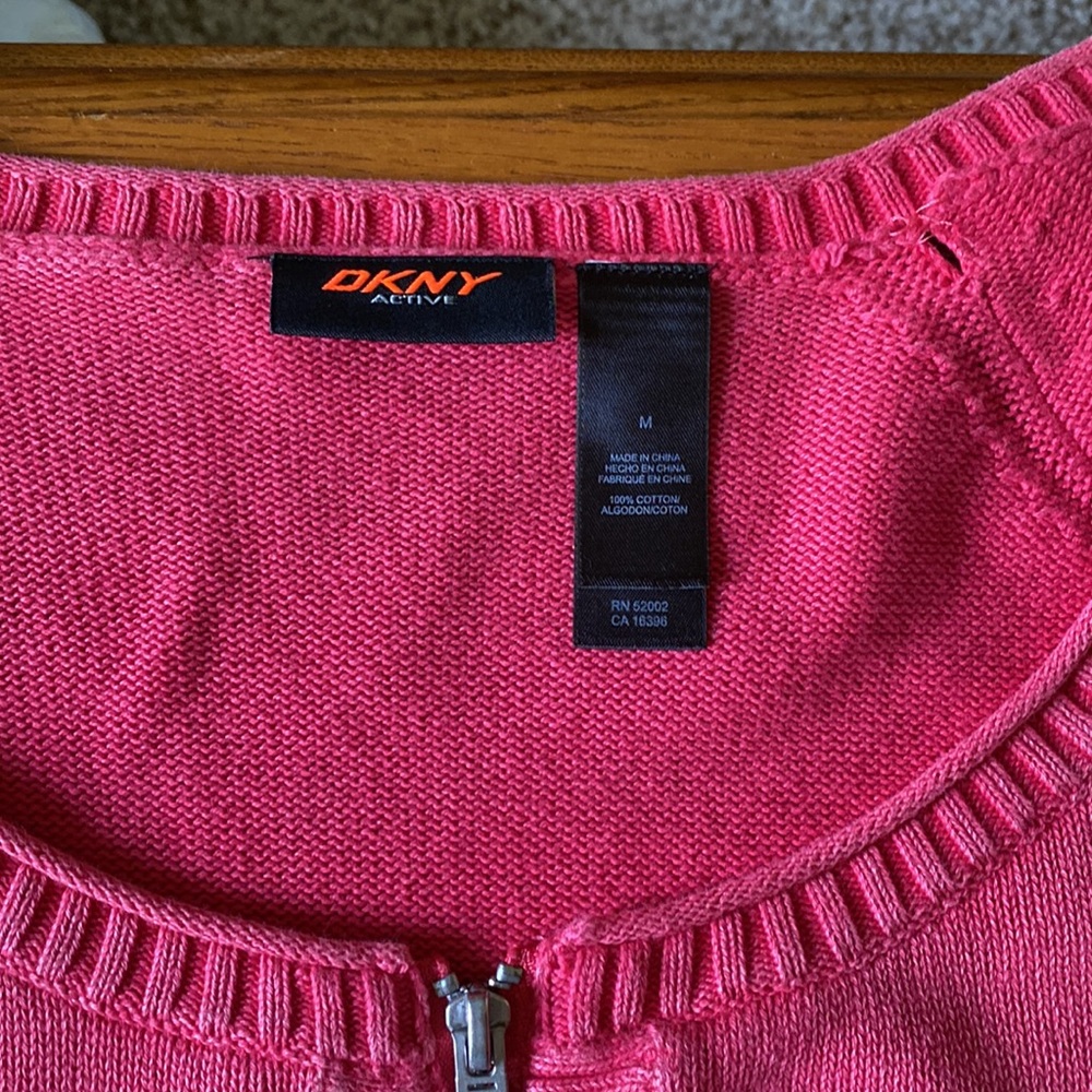 DKNY full zip sweater - Picture 2 of 4